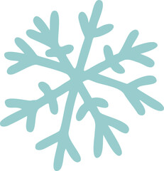 Snowflake Christmas vector illustration