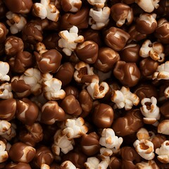 High-resolution image of Chocolate Popcorn, seamless image