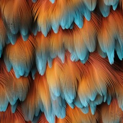 Obraz premium High-resolution image of Feather, seamless image