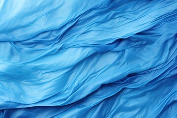 Fototapeta na wymiar Abstract Blue Wave Texture: Veil-Like Background