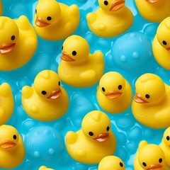 Rubber duckies image wallpaper, seamless image