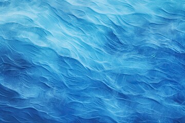 Obraz premium Ebb and Flow: Blue Abstract Background with Veil-like Wave Texture
