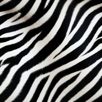 Detailed photograph of Zebra stripes, seamless image