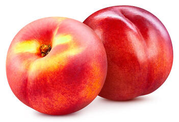 Peach fresh organic fruit