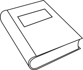 Outline Book Icon