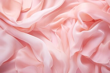 Pink Petals: Delicate Pink Silk or Satin for a Soft, Feminine Background