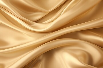 Fototapeta premium Sepia Silk: Luxurious Retro Wedding Background - Smooth, Elegant Golden Silk