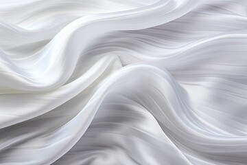 Subtle Swirls: White Gray Satin Texture Background with Patterns
