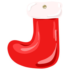 3D Christmas stocking drawing