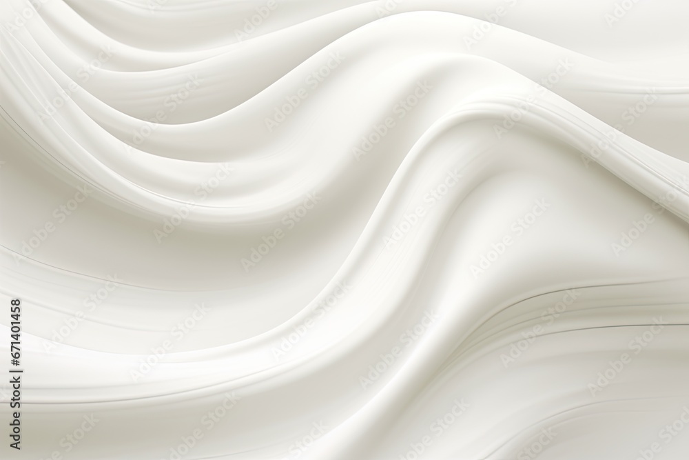 Poster white cloth abstract background with wave patterns