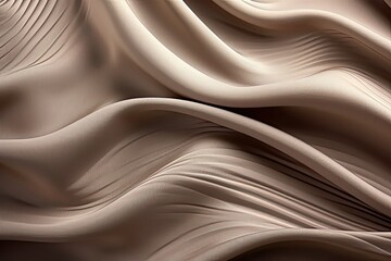 Wavy Whimsy: Luxurious Cloth with Abstract Background and Wavy Folds