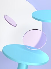 3d stand for product showcase