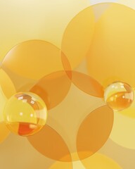 abstract orange background