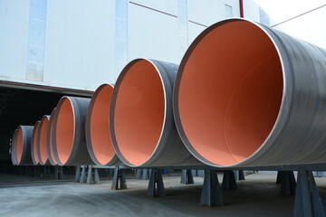 Large diameter steel pipe plant, Steel pipe manufacturing, Steel pipes for drilling oil