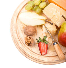 cheese and fruit