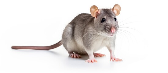 Rat with gray fur