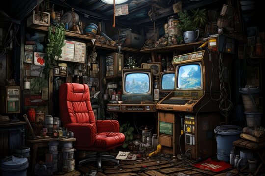 concept is witch bedroom.it is very retro style.