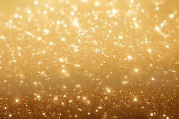 golden christmas background with stars