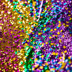 Colorful confetti