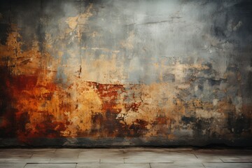 Rough texture grunge background distressed and edgy - obrazy, fototapety, plakaty