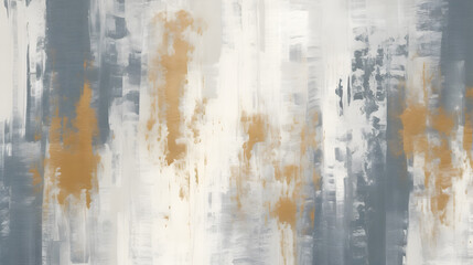 paint on a wall, abstract art. Paint spilled on paper. Golden texture. For design, print, wallpaper, poster, card, mural, rug, hanging picture,