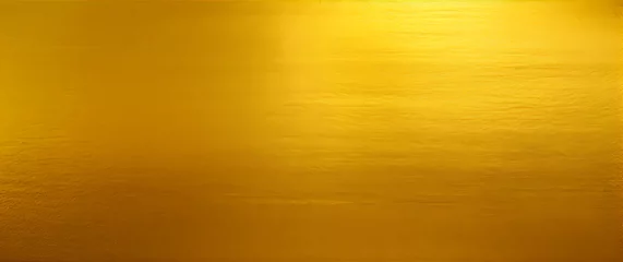 Fotobehang Metal texture background in gold.Panorama gold texture © Planetz