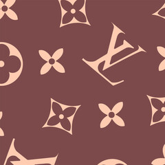 floral abstract pattern suitable for textile and printing needs