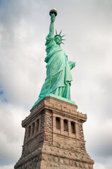 Obraz premium Statue of Liberty, in New York Harbor in New York City