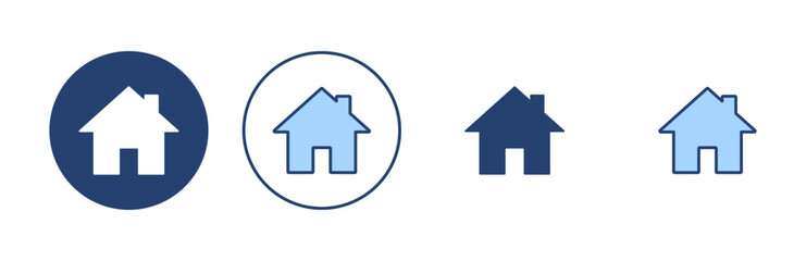 House icon vector. Home sign and symbol