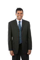 Happy Indian business man