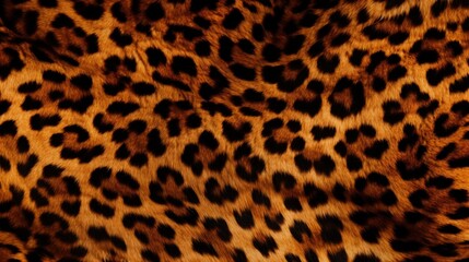 Seamless leopard texture, leopard fur, african animal print