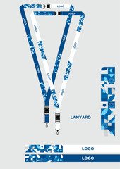 Lanyard design modern style for company