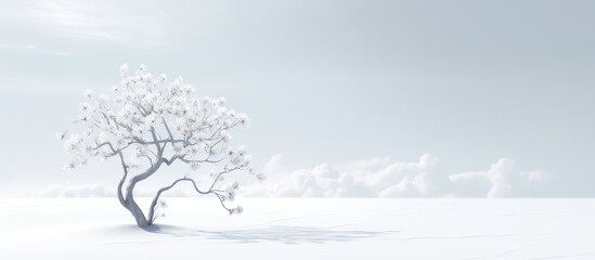 Fototapeta premium The beauty of white is everlasting