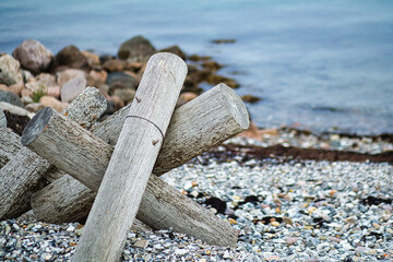 coast protection on the beach