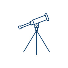 Telescope Icon Vector Design Template