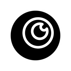 eyeball glyph icon