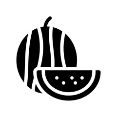 watermelon glyph icon
