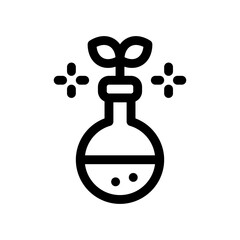 flask line icon