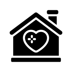 home glyph icon