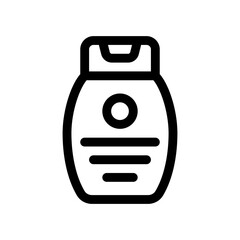 baby powder line icon