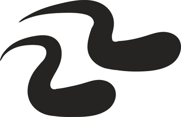 brutalist abstract geometric shape