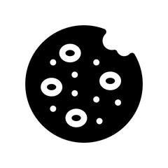 biscuit glyph icon