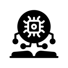 book glyph icon