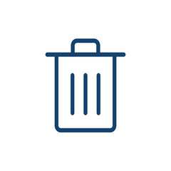 Trash Icon Vector Design template