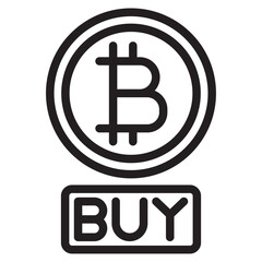 Obraz premium buy bitcoin