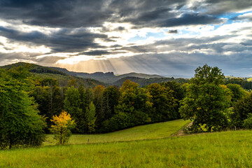Zauberhafte Herbstlandschaft im Elbsandsteingebirge 9