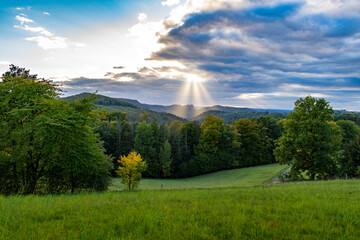 Zauberhafte Herbstlandschaft im Elbsandsteingebirge 2