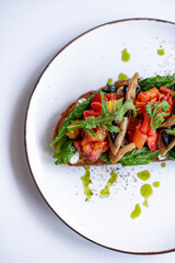 Panini on White Background