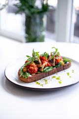 Panini on White Background