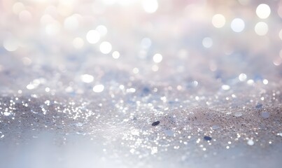 abstract christmas background with bokeh